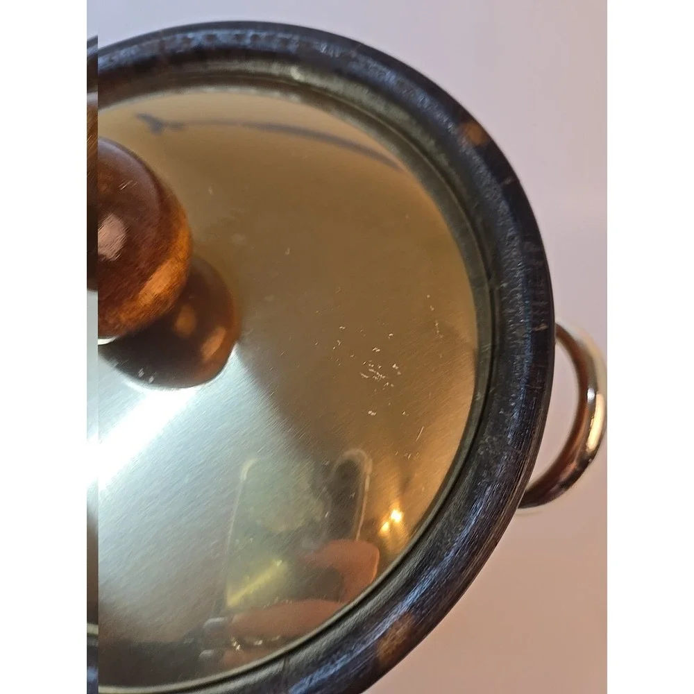 Vintage Kraftware Wood & Metal Barrel Style Ice‎ Bucket 8